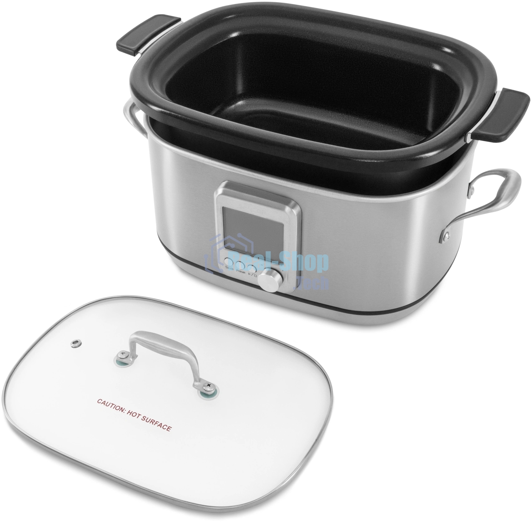 Мультиварка Rondell RDE-MC608 6л 1250Вт серебристый/серый