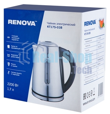 Чайник электрический Renova KT17S-03B