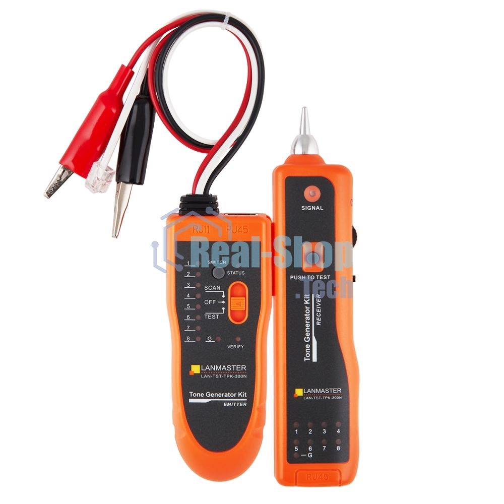 Набор для трассировки щуп + тон-генератор, с тестированием разводки витой пары