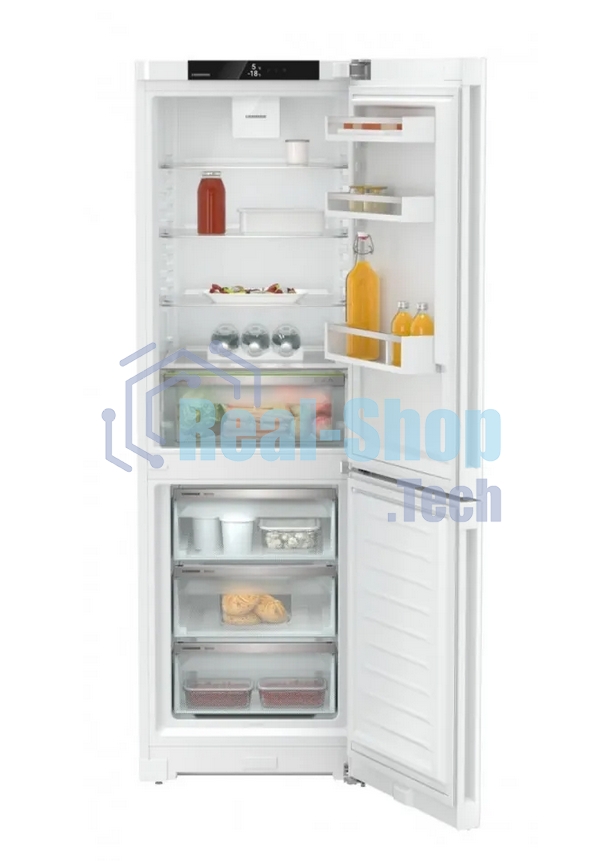 Холодильник Liebherr CNC 5203-22 001 белый двухкамерный 225/94л морозилка снизу, No Frost