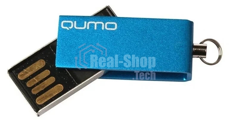 Флешка USB QUMO 16Gb Fold USB 2.0 QM16GUD-FLD-Blue