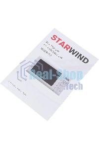 Микроволновая печь Starwind SMW4220 белый, 20 л, 700 Вт, переключатели - мембранные кнопки