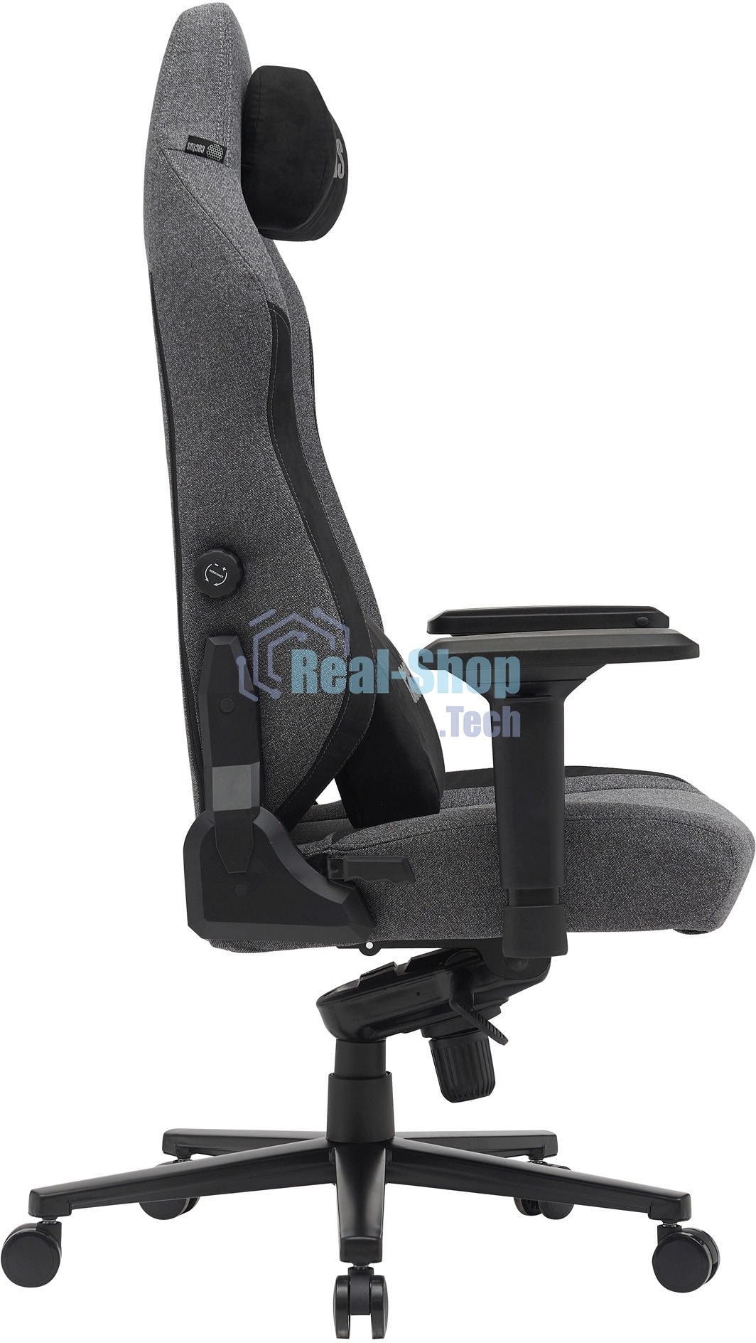 Кресло компьютерное Cactus CS-CHR-MAG-GY серый/черный