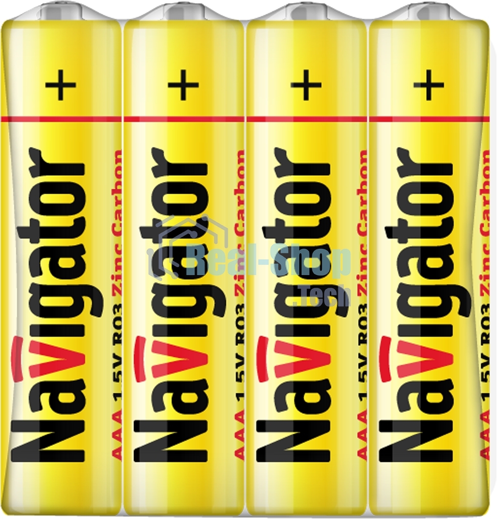 Элемент питания Navigator NBT-NS-R03-SH4, 1.5 В