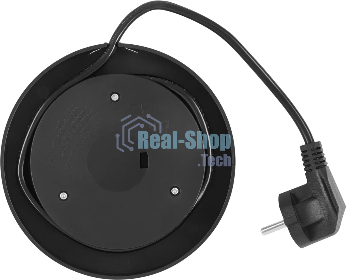 Чайник электрический Starwind SKG4045 1.8 л, 1800 Вт, черный/серебристый корпус: стекло