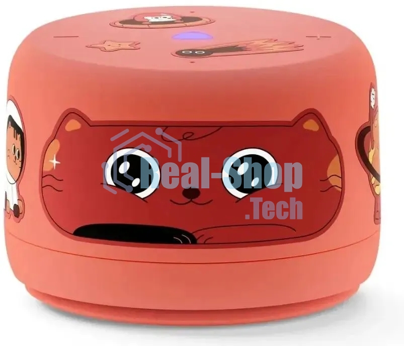 Умная колонка Yandex Станция Лайт 2 без часов Алиса coral 6W 1.0 BT/Wi-Fi 10м (YNDX-00028ORG)