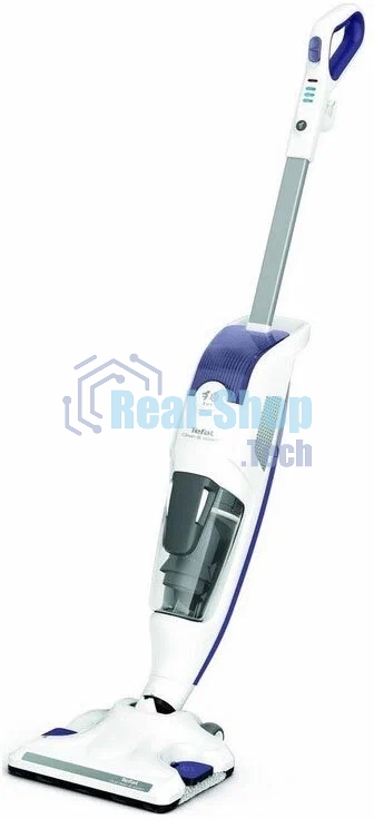 Пылесос Tefal Clean&Steam VP7751WH, белый, 1500/1500 Вт, уборка влажная/комбинированная/паром/сухая, пылесборник контейнер 0.3 л