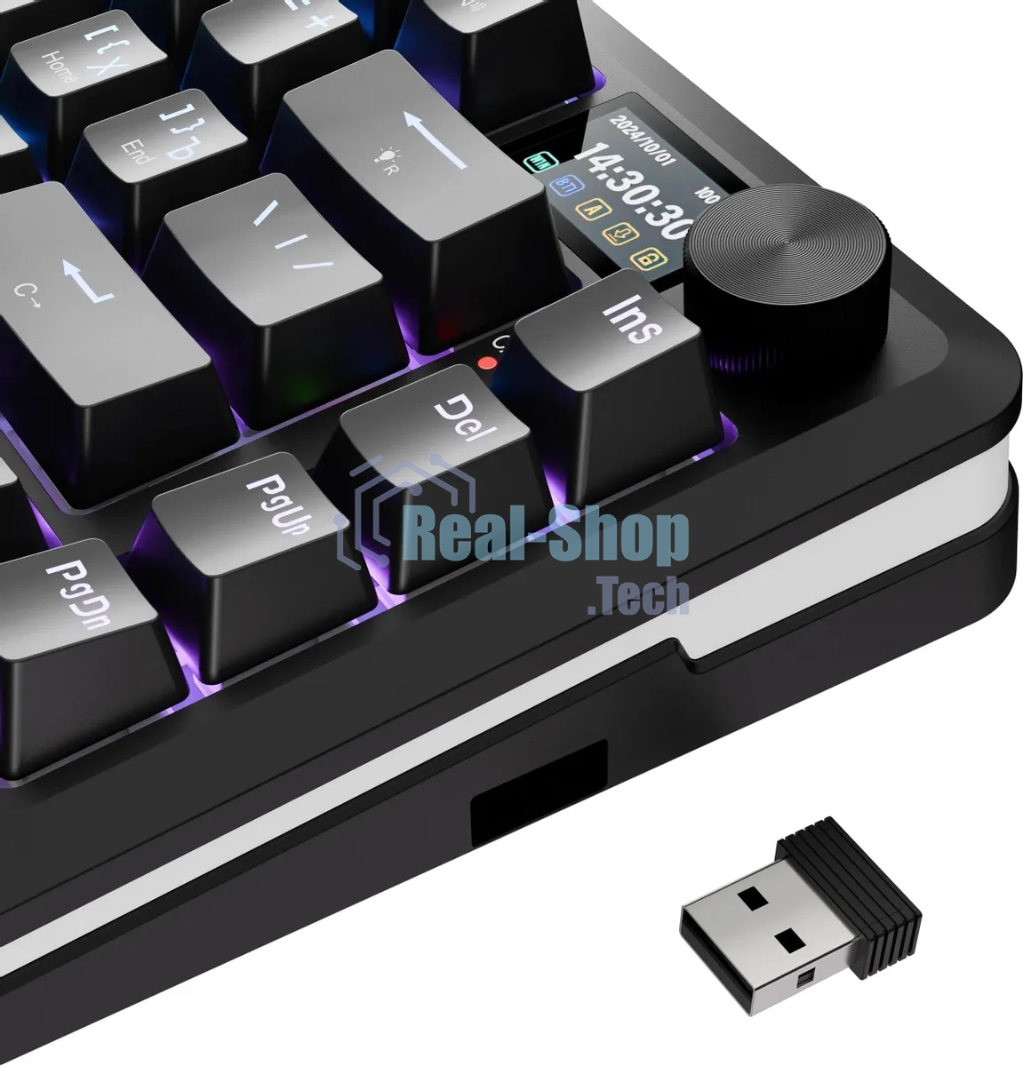 Клавиатура беспроводная Defender Redragon Flekact Pro black (USB/BT, 81 клавиша)