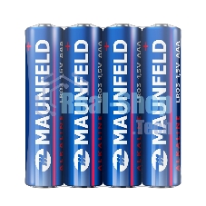 Батарейки Maunfeld Alkaline ААА(LR03 MBLR03-SR40, спайка 4 шт., 1.5 В