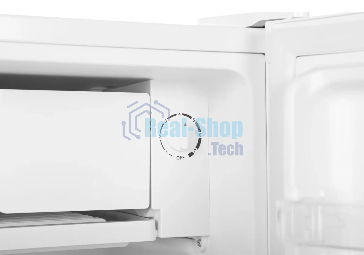 Холодильник Hyundai CO10041H белый однокамерный 76/9 л морозилка сверху, ручное размораживание