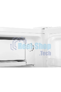 Холодильник Hyundai CO10041H белый однокамерный 76/9 л морозилка сверху, ручное размораживание