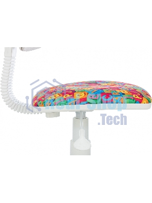 Кресло Бюрократ CH-W299 белый, сетка, 120 кг