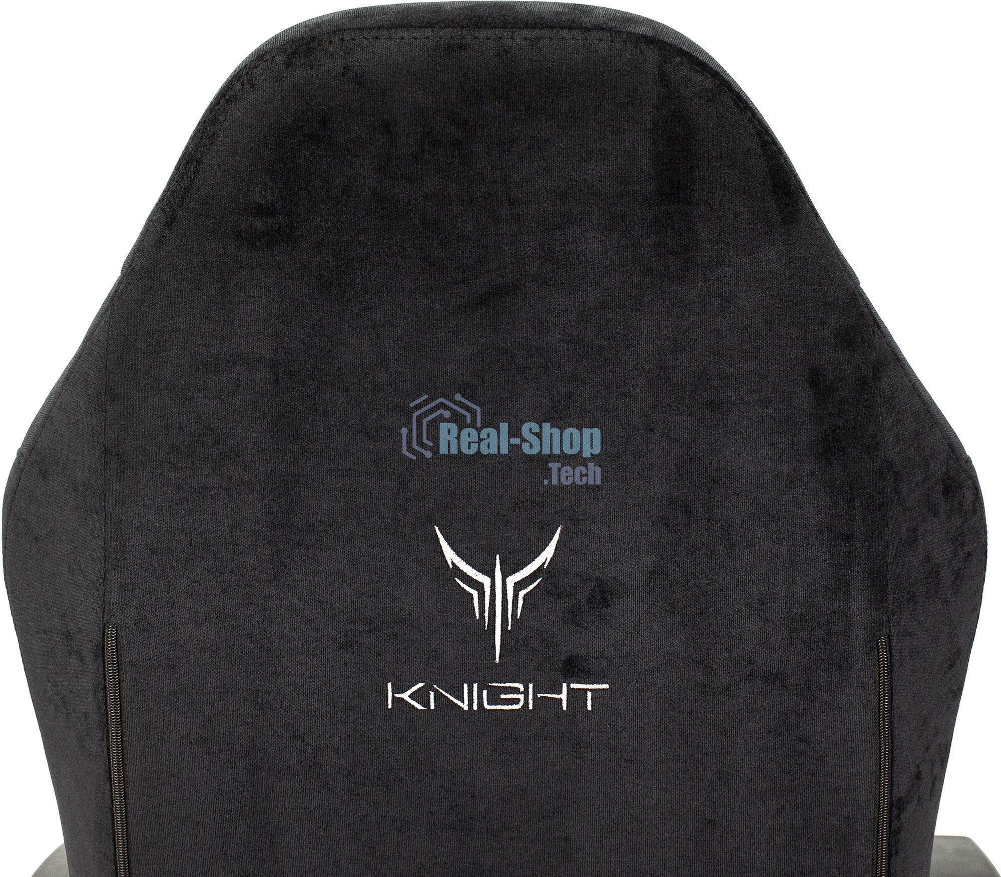 Кресло игровое Бюрократ Knight N1 Fabric черный Light-20, с подголов. крестовина металл