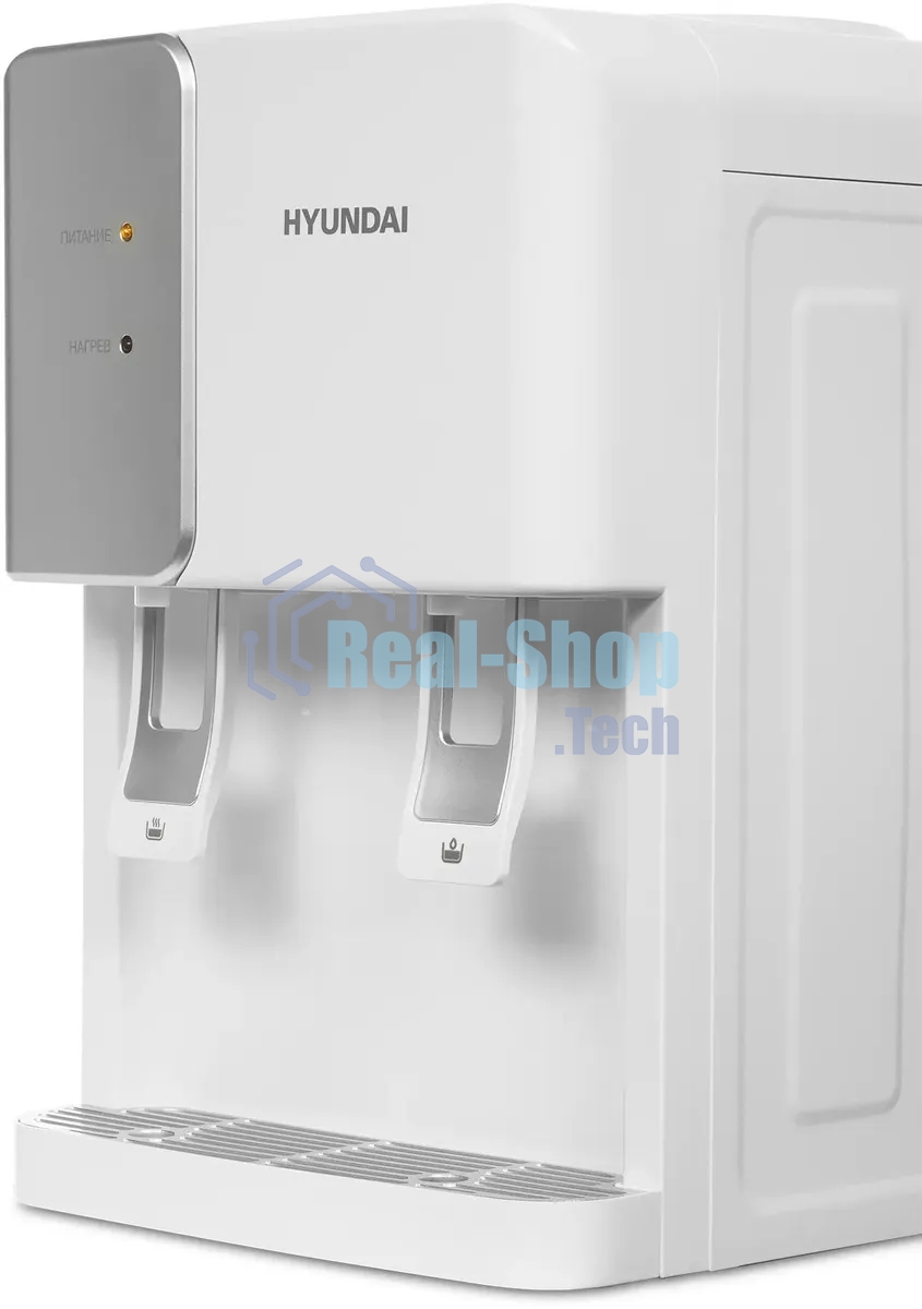 Кулер Hyundai H-WD115E настольный белый