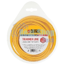 Леска для триммеров Denzel 96177квадратная витая 3.0ммх10м