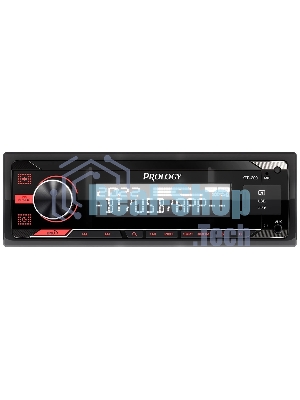 Автомагнитола Prology GT-200, 1 DIN, Bluetooth, USB Type-A, AUX, пульт ДУ