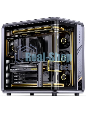 Корпус Jonsbo Jonsplus BO400CG, Midi-Tower, серый