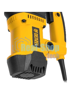 Перфоратор Denzel RHVB-1250-32, SDS-plus, 1250 Вт, 5,5 Дж, от сети