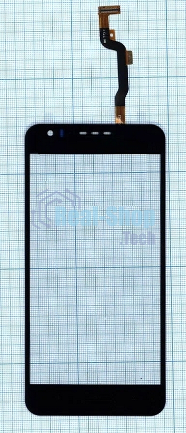 Сенсорное стекло (тачскрин) для HTC Desire 10 Lifestyle, черное