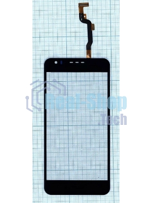 Сенсорное стекло (тачскрин) для HTC Desire 10 Lifestyle, черное