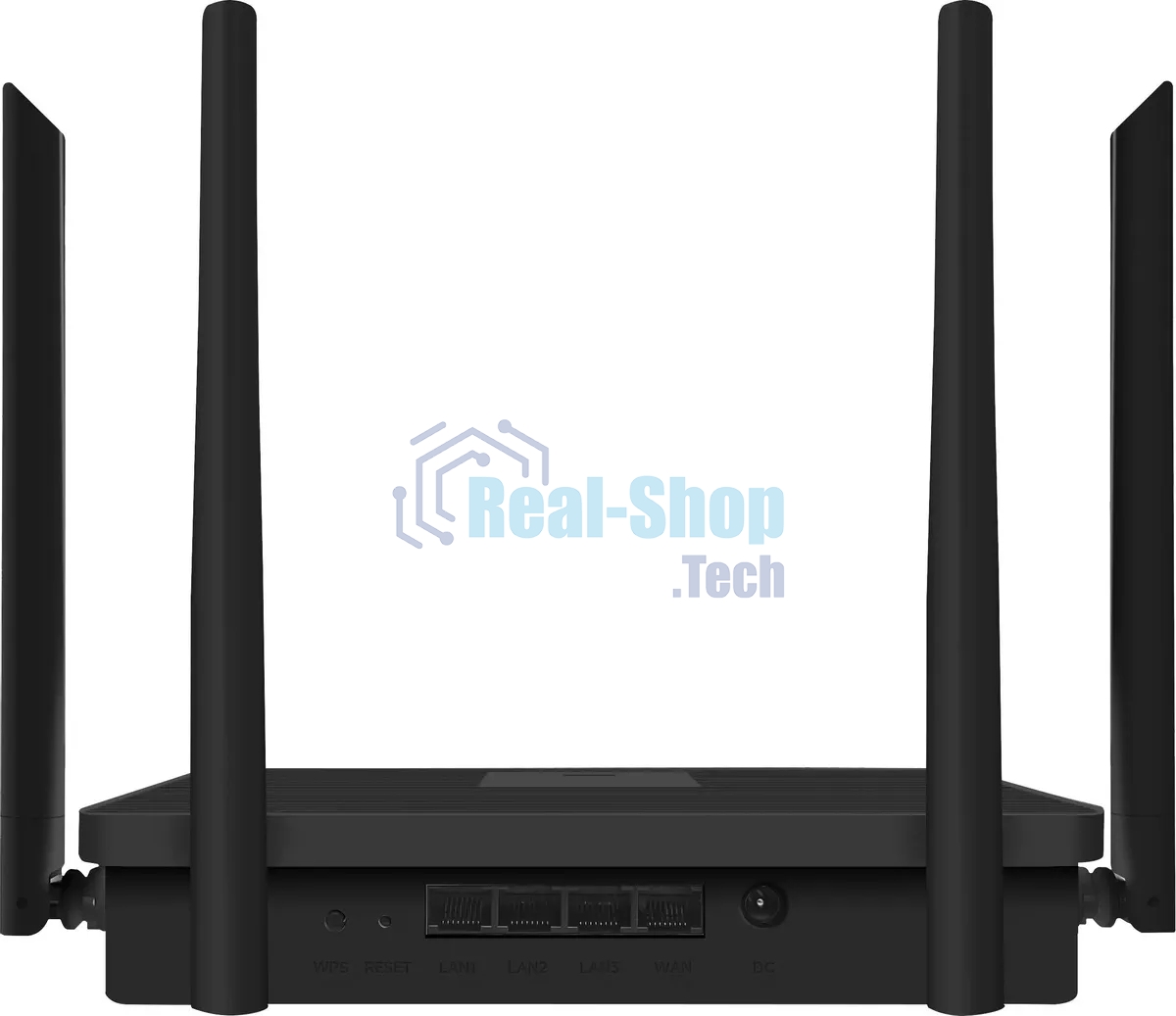 Маршрутизатор Триколор TR-router-04 (046/91/00057758) AC1200 10/100/1000BASE-TX черный