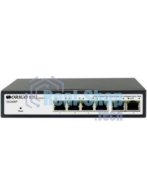 Коммутатор Smart Managed L2 PoE Switch 4 x 1000Base-T PoE+, 2 x 1000Base-T, PoE-60W budget