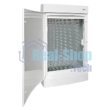 Щит слаботочный навесной EKF PROxima Unix бел. дверь 4 габарит увеличенный IP40 ux-4m-nw-xl