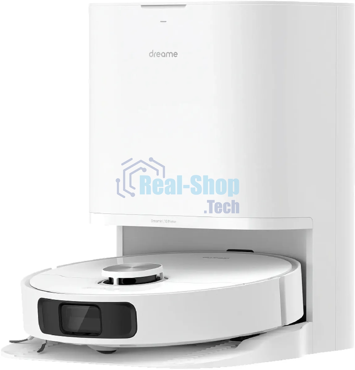 Робот-пылесос Dreame RLL11GC L10 Prime белый, 60 Вт, 5200 мА·ч Li-Ion, уборка сухая/влажная, пылесборник контейнер 0.45 л