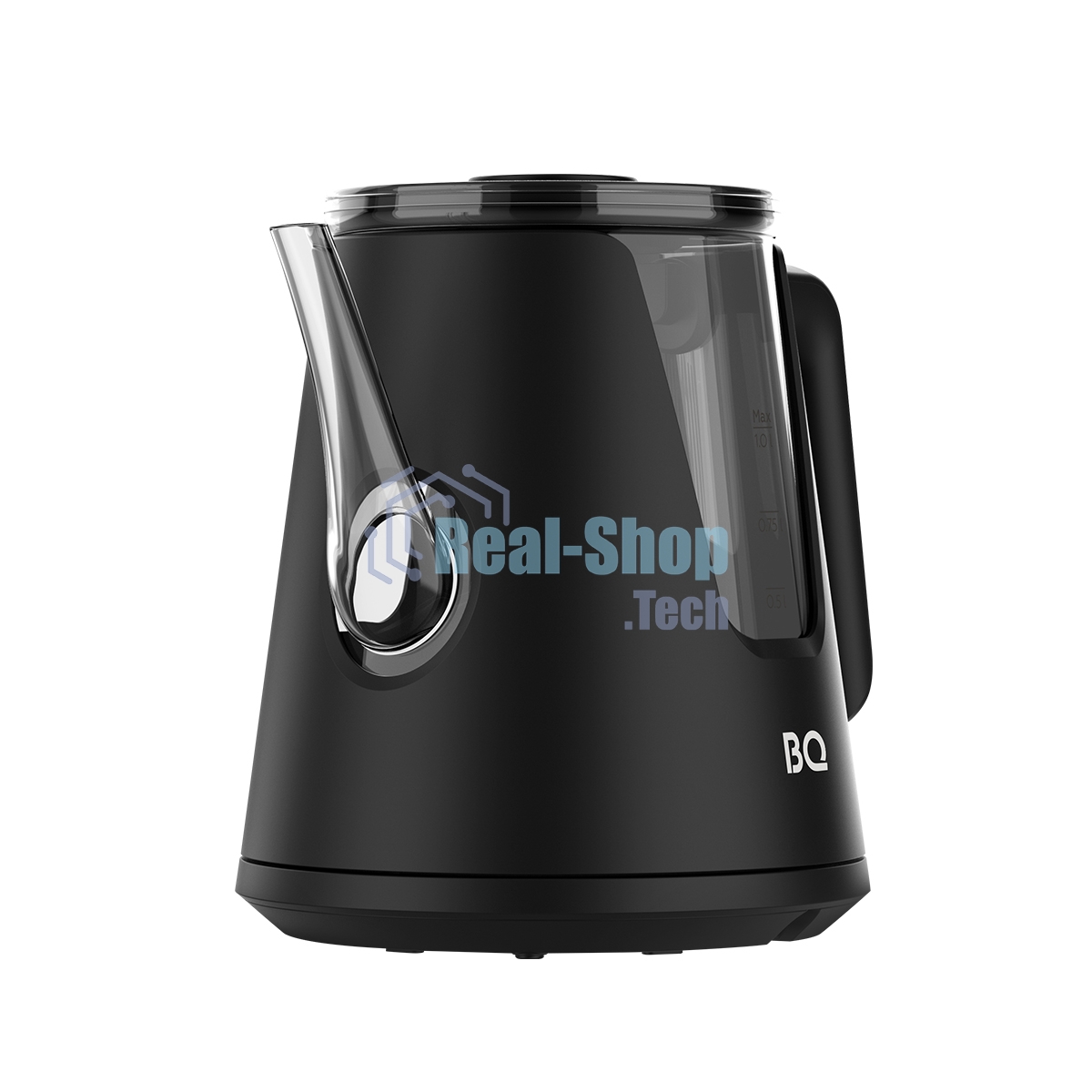 Чайник электрический BQ KT0046DW черный, 2200 Вт, 1л