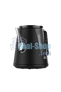 Чайник электрический BQ KT0046DW черный, 2200 Вт, 1л