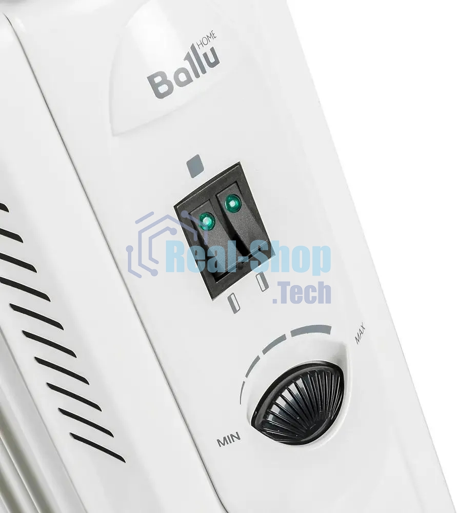 Обогреватель масляный Ballu Comfort BOH/CM-09WDN (9 секций) белый, 2000 Вт, 25 м2, термостат