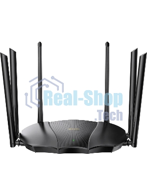 Двухдиапазонный гигабитный Wi-Fi роутер Tenda TX3000 Pro AХ3000, до 574 Мбит/с на 2,4 ГГц + до 2402 Мбит/с на 5 ГГц
