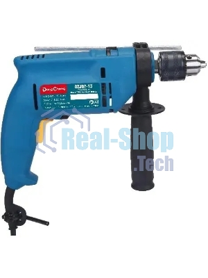 Дрель ударная DongCheng DZJ02-13 500Вт патрон:кулачковый реверс