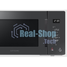 Микроволновая печь Samsung MS23T5018AC/BW антрацит, 23 л, 800 Вт, переключатели - сенсор