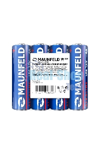 Батарейки Maunfeld Alkaline AA (LR6) MBLR6-SR40, спайка 4 шт, 1.5 В