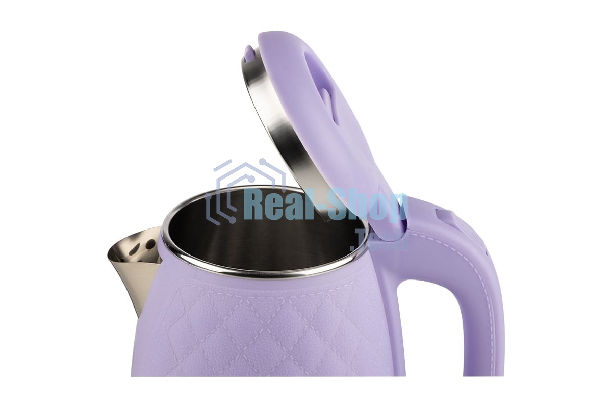 Чайник электрический Homestar HS-1007 1.7л лиловый, двойной корпус