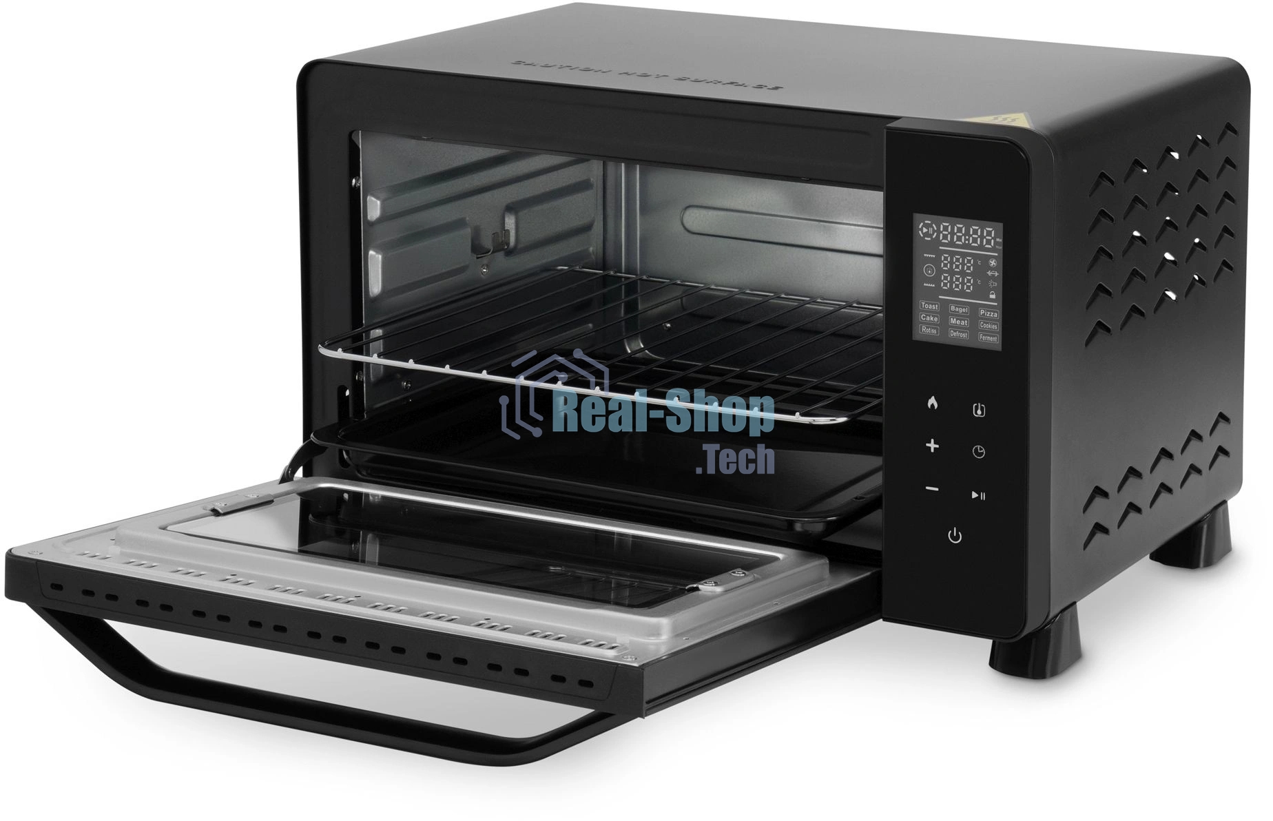 Мини-печь Hyundai MIO-HY088 23л. 1500Вт черный