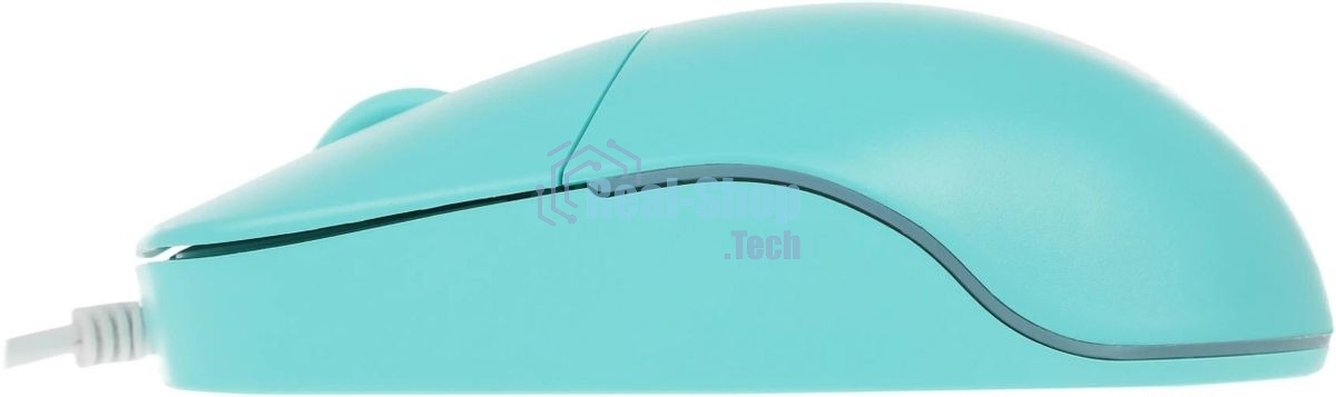 Мышь проводная Defender Azora MB-241 голубой, 1200 dpi, USB, кнопки - 3