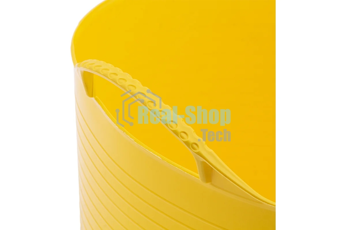 Ведро гибкое Сибртех сверхпрочное 14 л, желтый