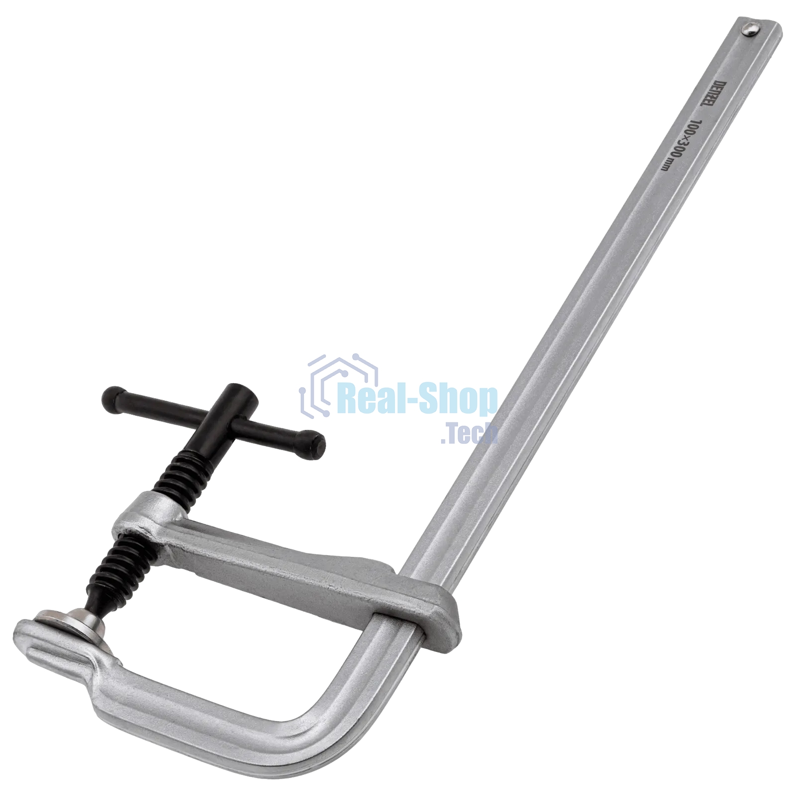 Струбцина Denzel F-образная, 100x300мм, кованая