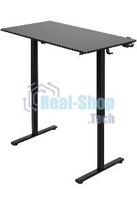 Стол игровой Defender Victory черн, 110x60, высота 72-117, полк 1