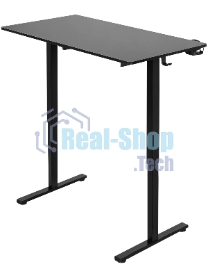 Стол игровой Defender Victory черн, 110x60, высота 72-117, полк 1