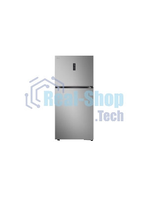 Холодильник LG GR-B922FMBM серебристый двухкамерный 428/184л морозилка сверху, No Frost
