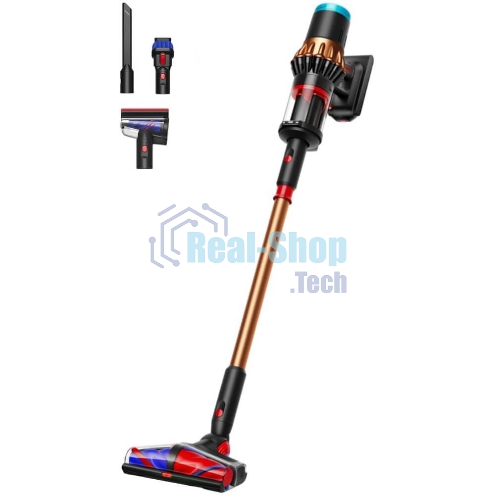 Пылесос вертикальный Dyson V16 Piston animal оранжевый/черный, питание от аккумулятора, 315 Вт, уборка сухая, пылесборник 1.3 л