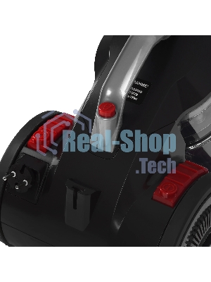 Пылесос Centek CT-2523 черный/красный, 420/2400 Вт, уборка сухая, пылесборник контейнер 3.5 л