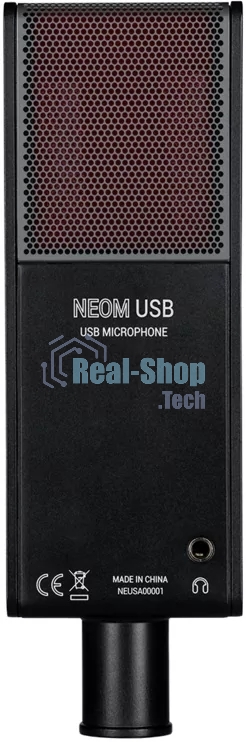 USB микрофон sE Electronics NEOM USB профессиональный конденсаторный с функцией plug-and-play, совместимый с настольными и мобильными устройствами, кардиоида, 20 Гц - 20 кГц, 24 Бит / 192 кГц, выход на наушники, микрофонная стойка в комплекте