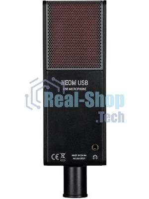 USB микрофон sE Electronics NEOM USB профессиональный конденсаторный с функцией plug-and-play, совместимый с настольными и мобильными устройствами, кардиоида, 20 Гц - 20 кГц, 24 Бит / 192 кГц, выход на наушники, микрофонная стойка в комплекте