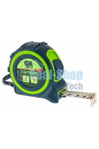 Рулетка Сибртех Сапфир, двухкомпонентный корпус, 3 м х 16 мм