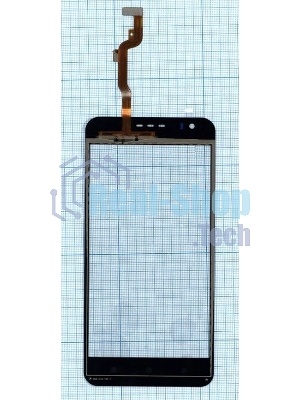 Сенсорное стекло (тачскрин) для HTC Desire 10 Lifestyle, черное