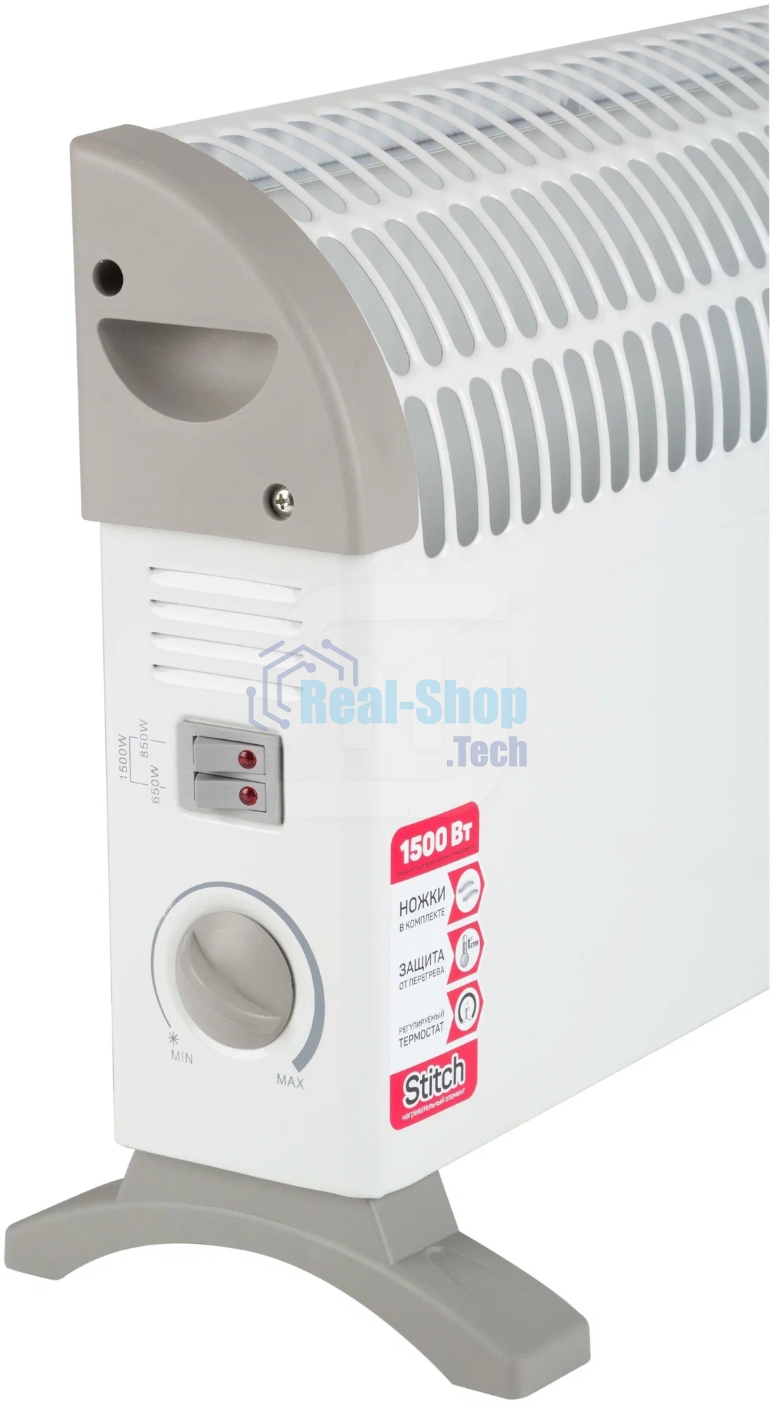 Конвектор Engy EN-1500A Classic белый, 1500 Вт, 20 м2, термостат